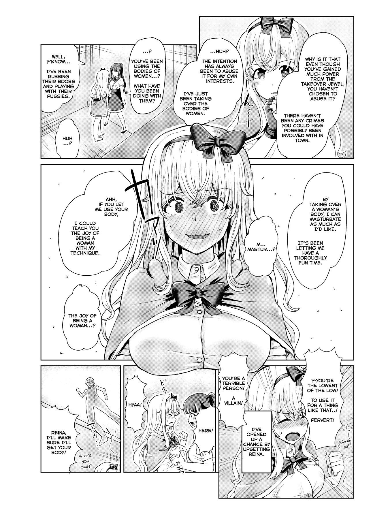 Hentai Manga Comic-Possession TSF in the World of Swords and Magic-Read-11